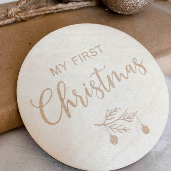 My First Christmas Announcement Disk