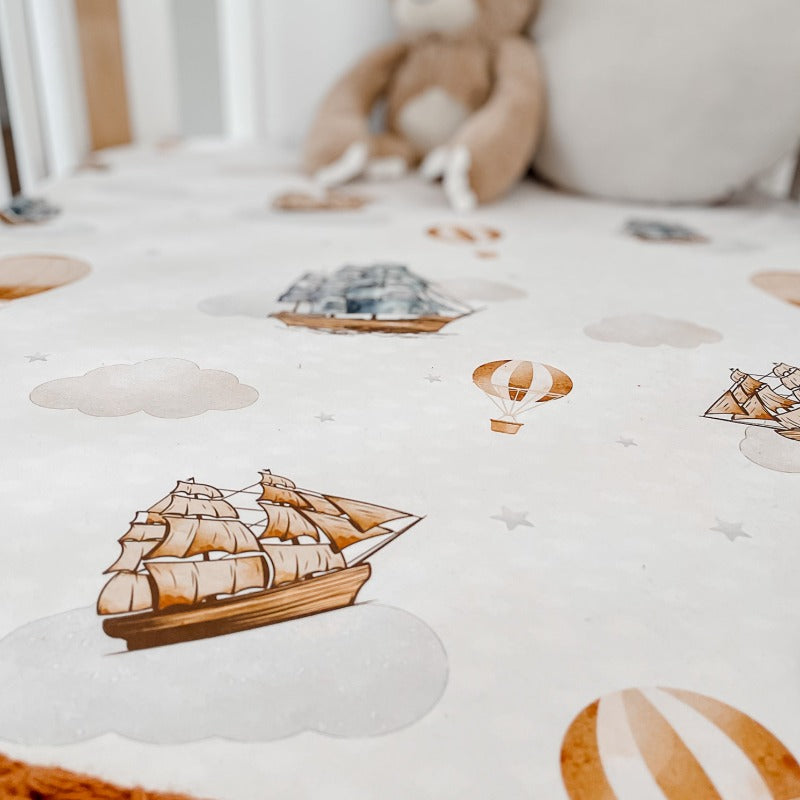 Dreamers Fitted Crib Sheet